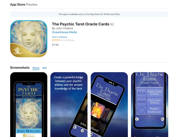 The Psychic Tarot Oracle Cards