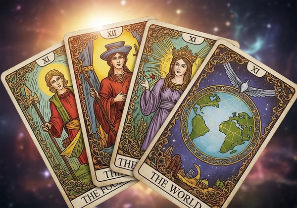 Selection of powerful Major Arcana tarot cards